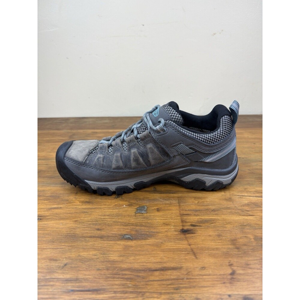 Keen Targhee III WP Size 8.5 Hiking Shoes Women's Magnet/Atlantic Blue #1023038 - Picture 6 of 16
